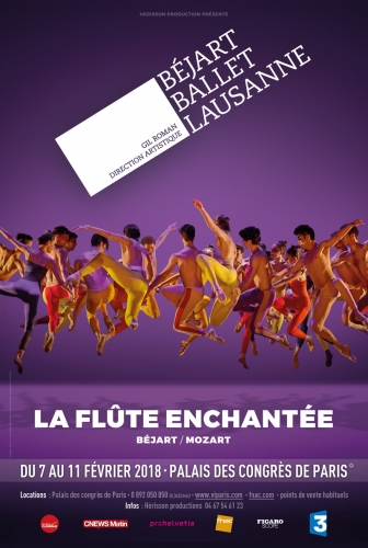 La flûte enchantée au Palais des Congrès par le Béjart Ballet Lausanne